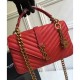 Replica YSL Classic Medium Monogram Saint Lauren College Bag Red