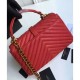 Replica YSL Classic Medium Monogram Saint Lauren College Bag Red