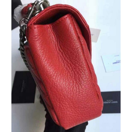 Fake YSL Classic Medium Monogram Saint Lauren College Bag Red Replica Replica YSL Classic Medium Monogram Saint Lauren College Bag Red