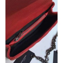 Replica YSL Classic Medium Monogram Saint Lauren College Bag Red