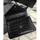 Replica YSL Classic Medium Monogram Saint Laurent College Bag Black