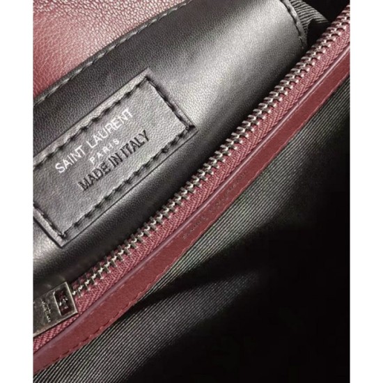 Replica YSL Large Monogram Envelope Satchel Mauve