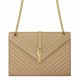 Replica YSL Large Monogram Satchel Apricot