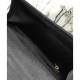Replica YSL Large Monogram Satchel Black