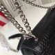 Replica YSL Saint Laurent Medium Sunset Monogram Crocodile Pattern Black