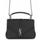Replica YSL Classic Medium Monogram Saint Lauren College Bag Black