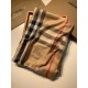 Fake Burberry Aquatic Cashmere Small Check Shawl 75 x 220 Brown Replica