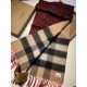 Replica Burberry Double-sided Cashmere Wool Shawl 30 x 180