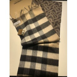 Replica Burberry Double-sided Cashmere Wool Shawl 30 x 180