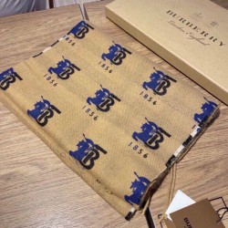 Replica Burberry Double-sided Letter Logo Check Cashmere Wool Shawl 30 x 180 Brown Replica Burberry Double-sided Letter Logo Check Cashmere Wool Shawl 30 x 180 Brown