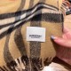 Fake Burberry Double-sided Letter Logo Check Cashmere Wool Shawl 30 x 180 Brown Replica Replica Burberry Double-sided Letter Logo Check Cashmere Wool Shawl 30 x 180 Brown