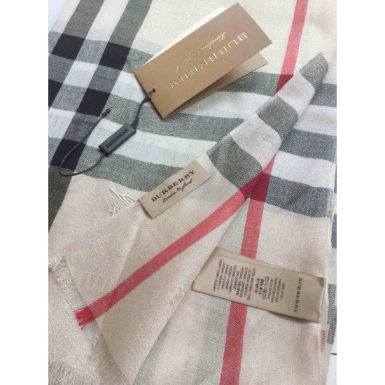Replica Burberry bling lurex cashmere Shawl 90 x 200