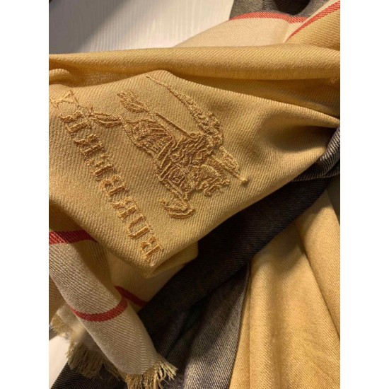 Fake Burberry bling lurex cashmere Shawl 90 x 200 Replica