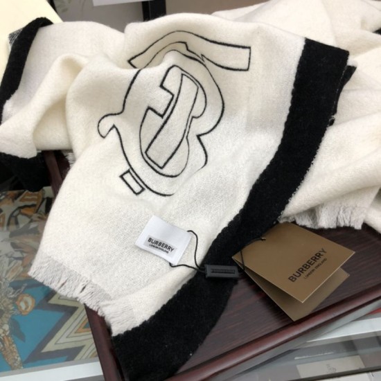 Replica Burberry BT Cashmere Shawl 50 x 185