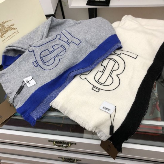 Fake Burberry BT Cashmere Shawl 50 x 185 Replica