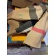Replica Burberry classic large Check cashmere Shawl 60 x 180 Pink