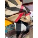 Replica Burberry classic large Check cashmere Shawl 60 x 180 Pink