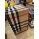 Replica Burberry classic large Check cashmere Shawl 60 x 180 Brown