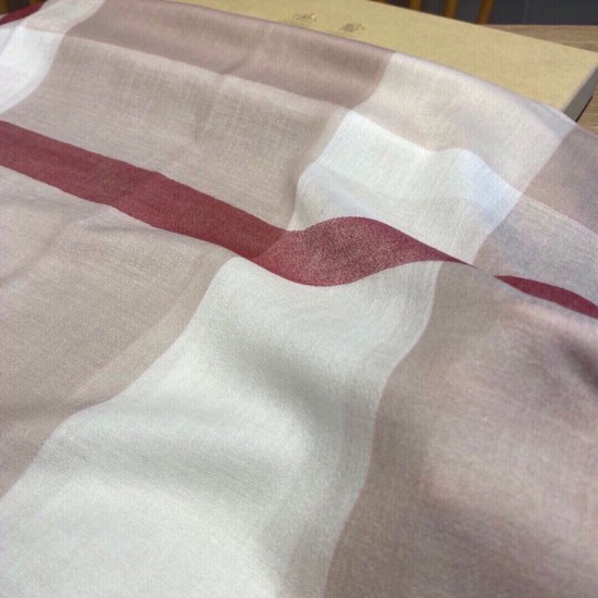 Replica Burberry classic horse embroidery check cashmere scarf 100 x 200