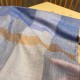 Replica Burberry classic horse embroidery check cashmere scarf 100 x 200