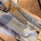 Replica Burberry classic horse embroidery check cashmere scarf 100 x 200
