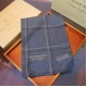 Replica Burberry Lurex Thread Color Block Check Cashmere Shawl 90 x 200