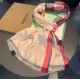Fake Burberry classic check diamond pattern cashmere Shawl 70 x 200 Replica
