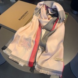 Fake Burberry classic check diamond pattern cashmere Shawl 70 x 200 Replica