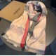 Fake Burberry classic check diamond pattern cashmere Shawl 70 x 200 Replica