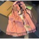 Fake Burberry classic check diamond pattern cashmere scarf 70 x 200 Replica
