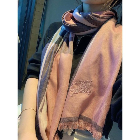 Fake Burberry classic check diamond pattern cashmere scarf 70 x 200 Replica