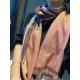 Fake Burberry classic check diamond pattern cashmere scarf 70 x 200 Replica