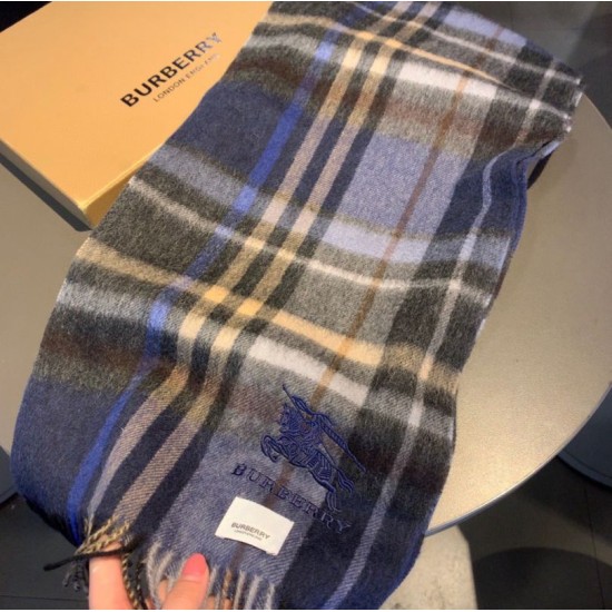 Fake Burberry cashmere and wool blend Shawl 32 x 200 Replica