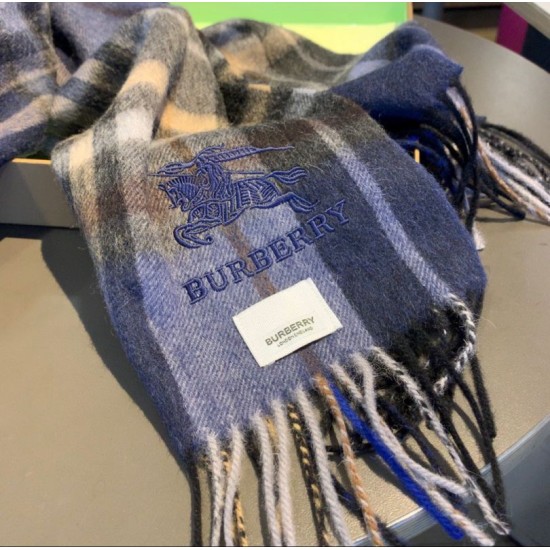 Fake Burberry cashmere and wool blend Shawl 32 x 200 Replica