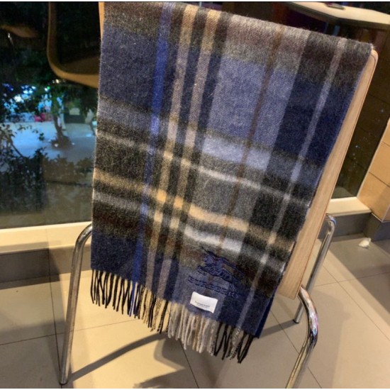 Fake Burberry cashmere and wool blend Shawl 32 x 200 Replica