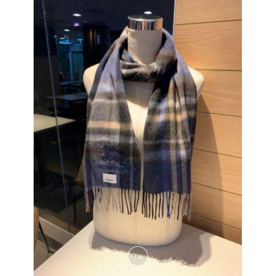 Fake Burberry cashmere and wool blend Shawl 32 x 200 Replica