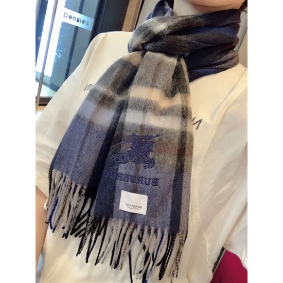 Fake Burberry cashmere and wool blend Shawl 32 x 200 Replica
