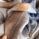 Replica Burberry classic horse embroidery check cashmere scarf 100 x 200