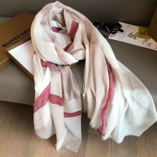 Replica Burberry classic horse embroidery check cashmere scarf 100 x 200