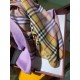 Replica Burberry Vintage Check Cashmere Silk Shawl 70 x 220