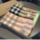 Fake Burberry classic check Cashmere Shawl 70 x 220 Replica