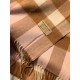 Replica Burberry Classic Medium Check Cashmere Shawl 40 x 180