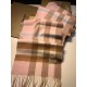 Replica Burberry Classic Medium Check Cashmere Shawl 40 x 180