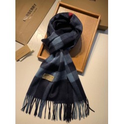 Replica Burberry Classic Medium Check Cashmere Shawl 40 x 180