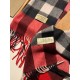 Fake Burberry Classic Medium Check Cashmere Shawl 40 x 180 Replica