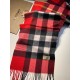 Fake Burberry Classic Medium Check Cashmere Shawl 40 x 180 Replica