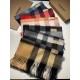 Replica Burberry Classic Medium Check Cashmere Shawl 40 x 180
