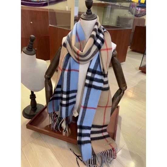 Replica Burberry Classic check Cashmere Shawl 30 x 250