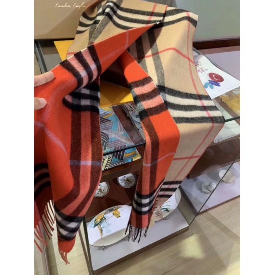 Replica Burberry Classic check Cashmere Shawl 30 x 250