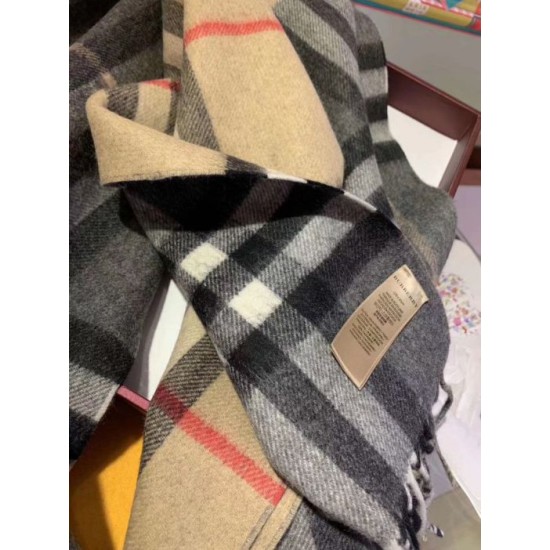 Fake Burberry Classic check Cashmere Shawl 30 x 250 Replica